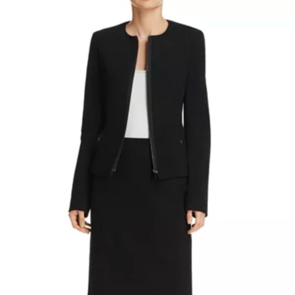 BOSS Black Kiranelli Zip Front Jacket Blazer - Picture 2 of 8